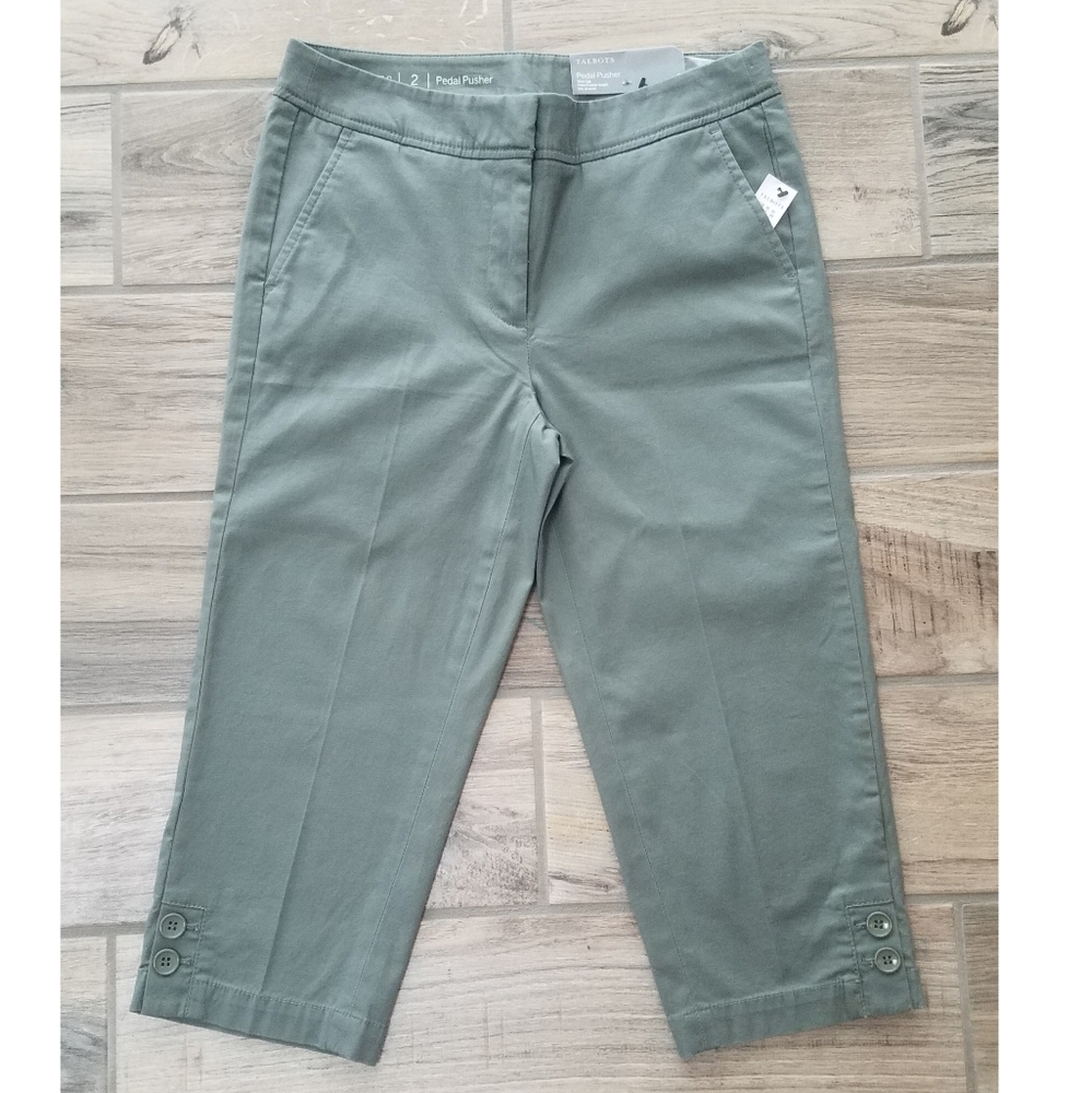 TALBOTS Pedal Pusher capri pants